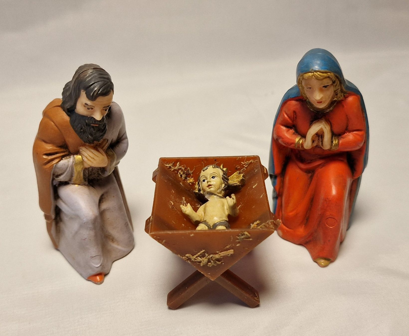 Figuren: Schöner Krippenfiguren-Satz Friedel – Gebraucht aus Rothenburg von Josbi 1