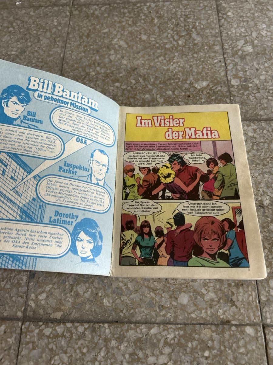Comics: Bill Bantam Comic Nr. 3 Im Visier der Mafia – Gebraucht aus Bern von mil_g69v 3