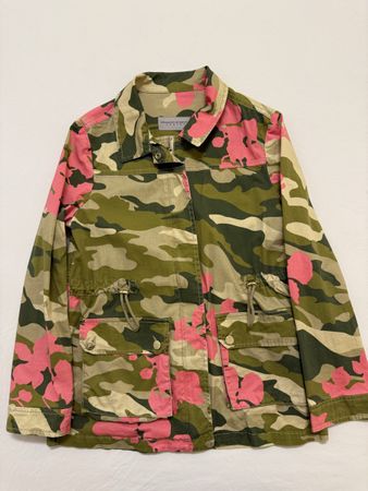 Armando Scervino Girl's Camo Jacket, Size 12, Excellent! (56