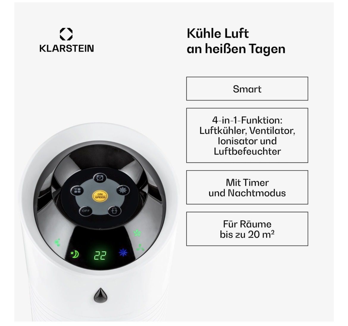 Climatiseurs: Luftkühler NEU Skyscraper weiss – Neuf avec emballage d'origine à Buchs ZH par Cadrenalin01 1