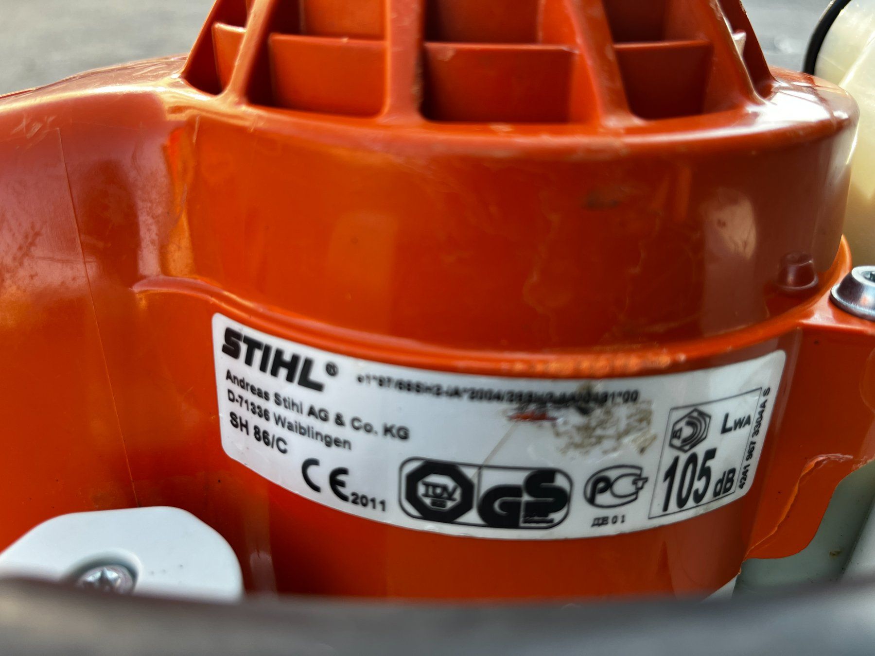 Stihl Laubbläser & Laubsauger: Stihl Blasgerät SH 86 – Defekt aus Niederwil AG von Maeder_AG 4