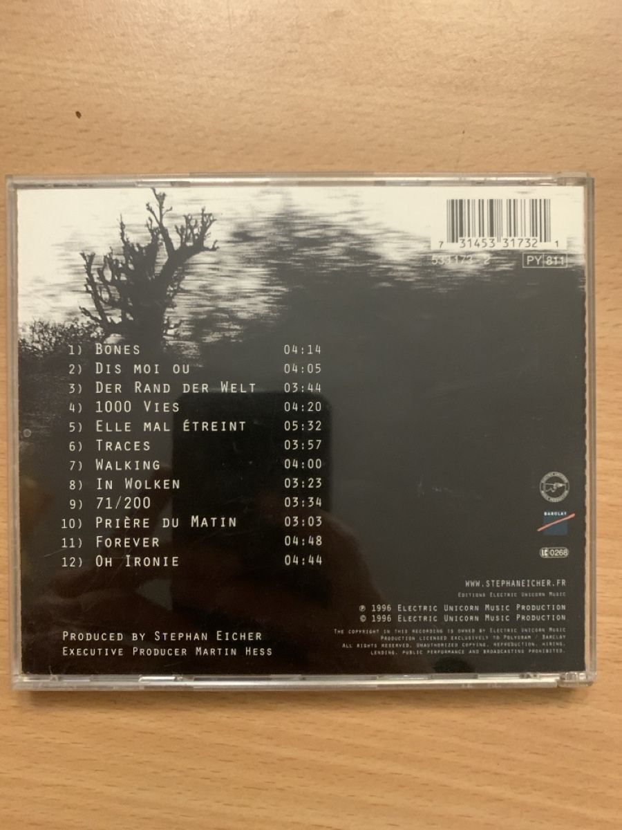 CD: CD Stephan Eicher 1000 Vies Album  – Usato da Salavaux venduto da Lune_Diurne 1