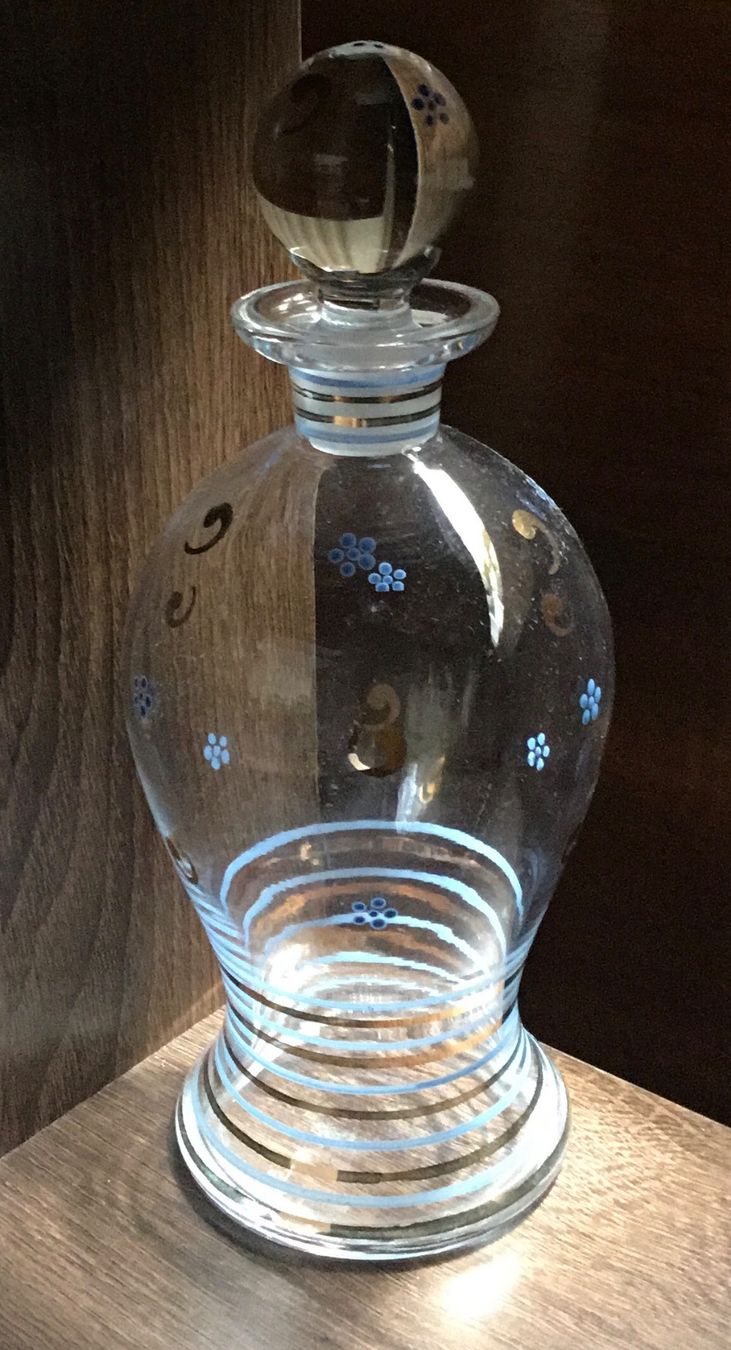 Caraffe: Glas Karaffe Flasche 60er Jahre – Usato da Schlieren venduto da Jeajet 6