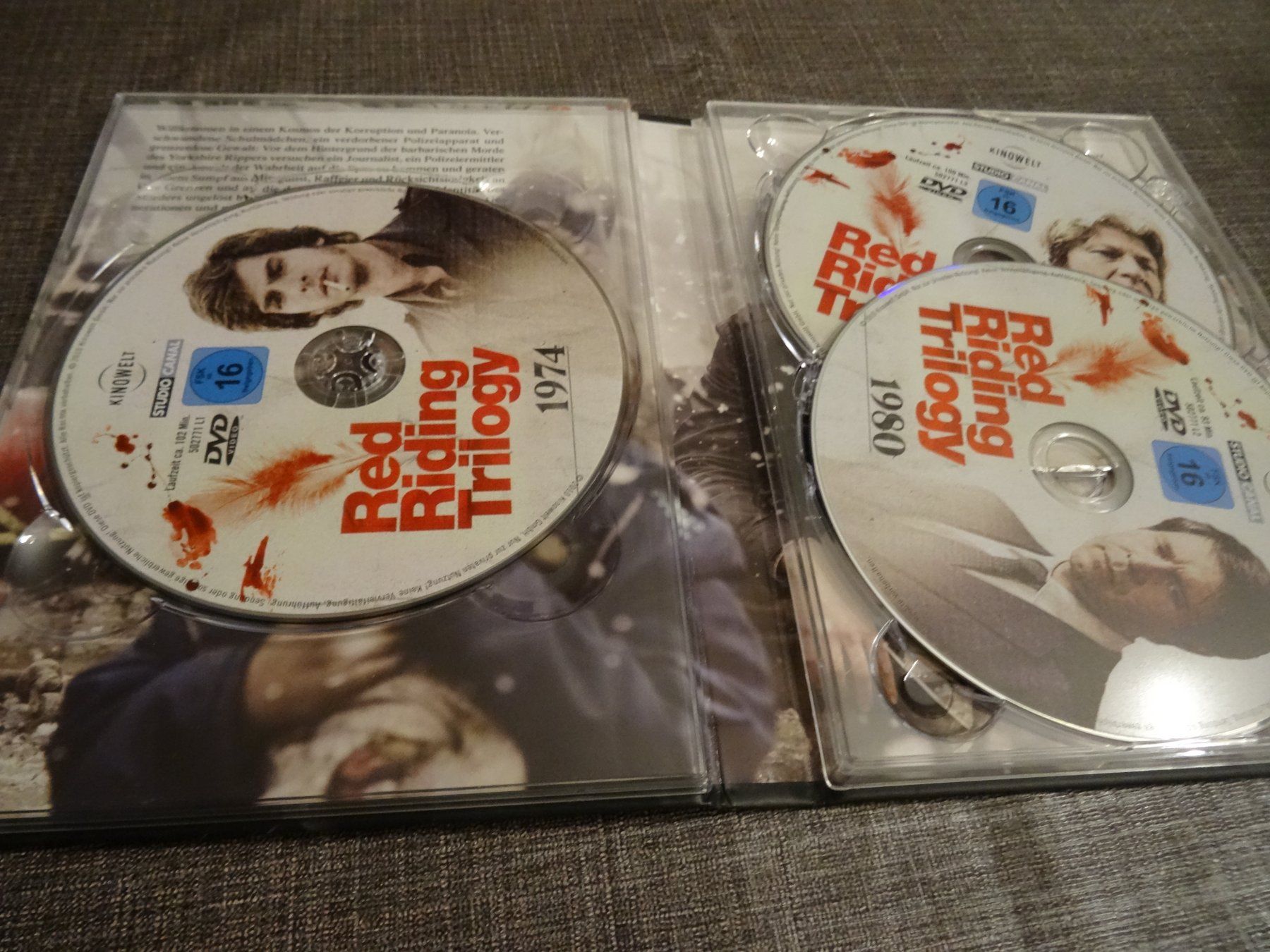 Tous les DVDs: Red Riding Trilogy 3 DVDs – D'occasion à Olten par Disc-Verkauf 1