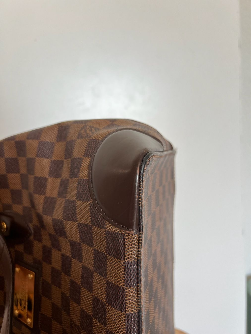 Louis Vuitton Borse: Louis Vuitton Hampstead in Damier Ebene – Usato da Allschwil venduto da nat_tjm2 4