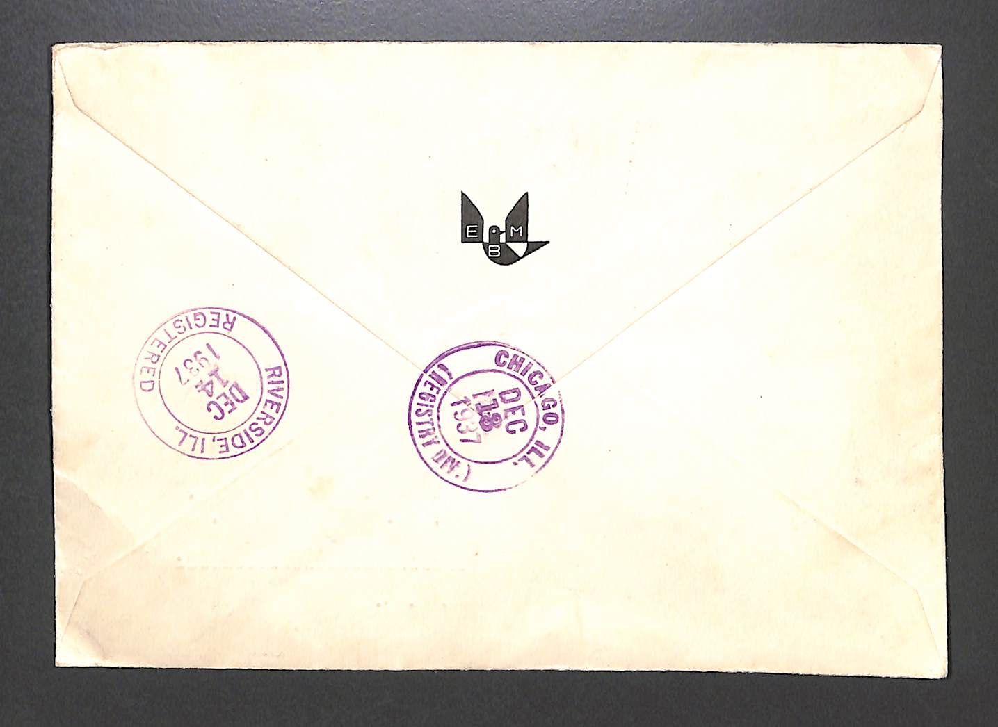 Tutti i francobolli: 1937 FDC Pro Juventute Ersttagsbrief Einschreiben BASEL – Usato da Zürich venduto da Nobs1 1
