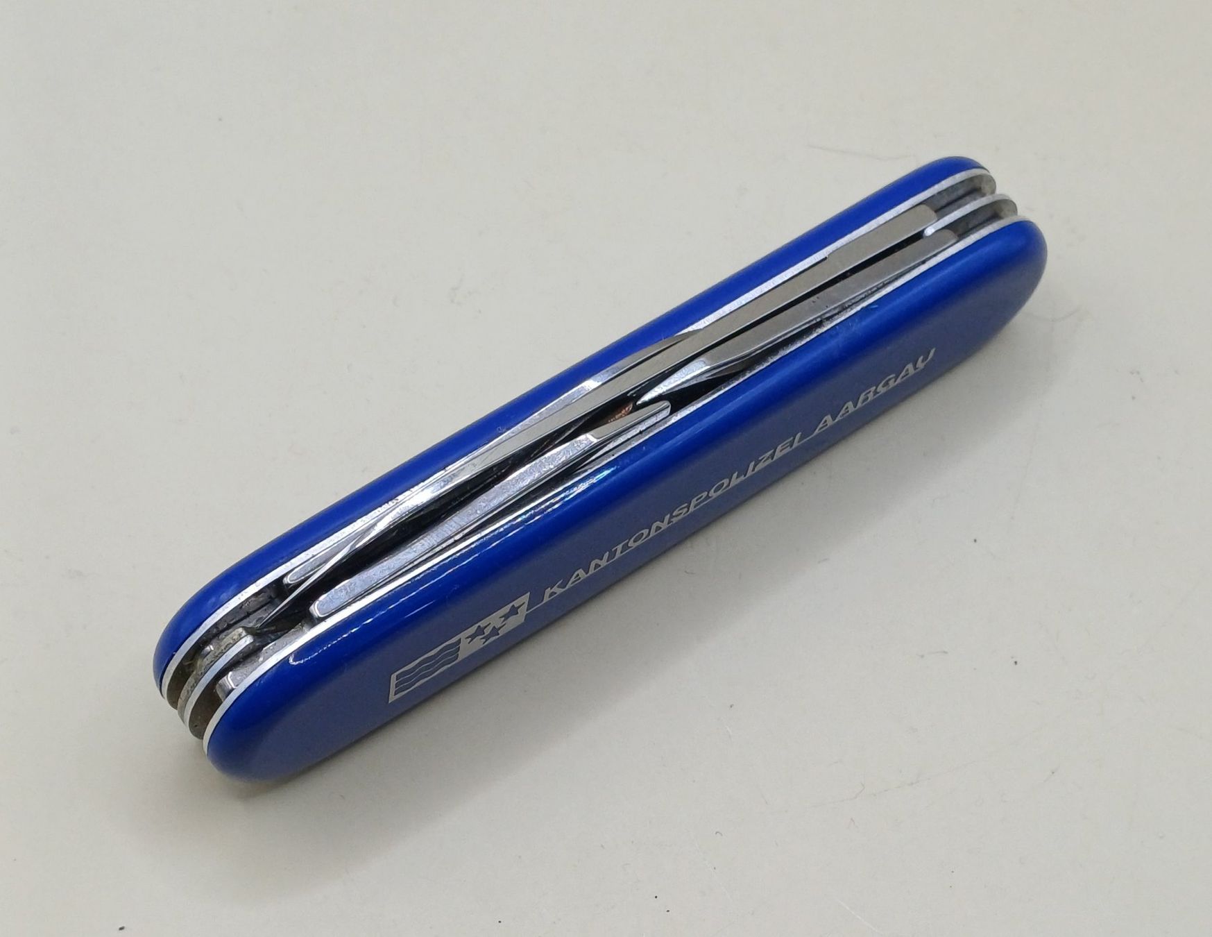 Victorinox Coltelli tascabile: Sackmesser KANTONSPOLIZEI AARGAU Victorinox – Usato da Brittnau venduto da simionius 3