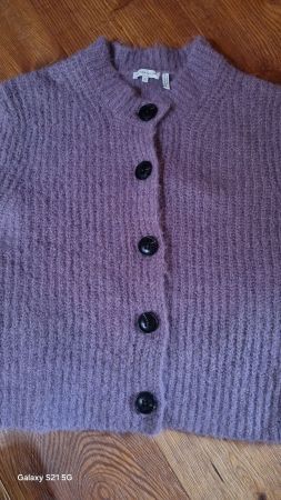 Tom Tailor Strick-Cardigan in Lila, Grösse XS