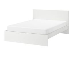 Bett Ikea Malm, 140x200cm - inkl. Rost & Matratze bei Bedarf