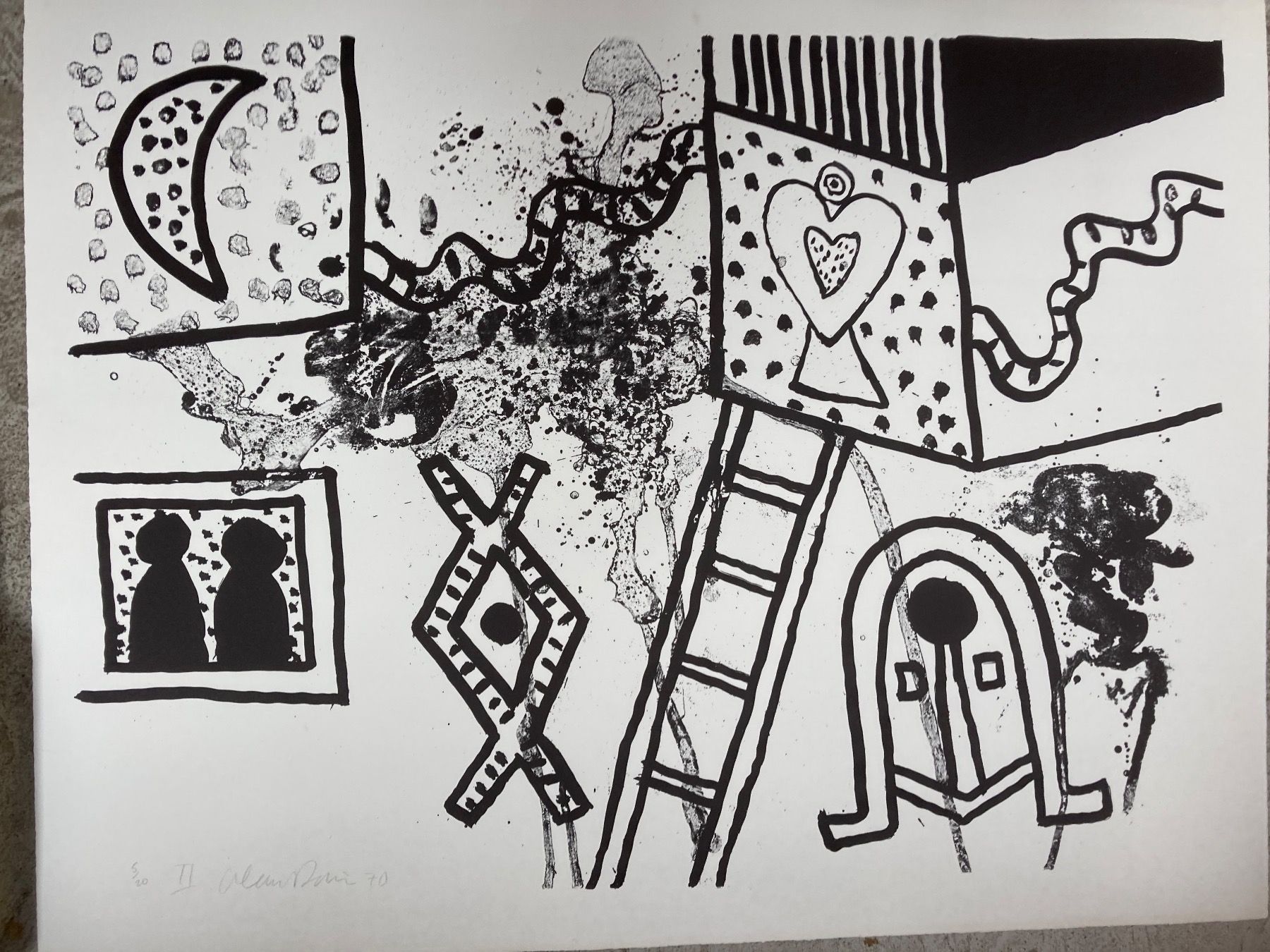 Grafica & Litografie: Davie Alan  ( 1920 - 2014 ) - TOP – Usato da zürich venduto da papalapa 1