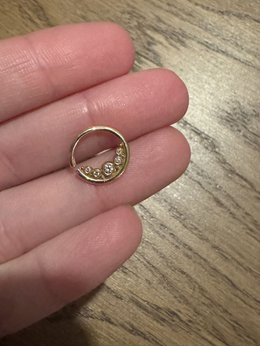 Gioielli per piercing: Junipurr piercing Baloo - or 14k – Usato da Morges venduto da melz_28 3
