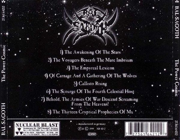 CD: Bal-Sagoth – The Power Cosmic – Usato da Gingins venduto da Demonseed 1
