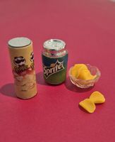Pringles mit Sprite für Puppenhaus/Puppenstube