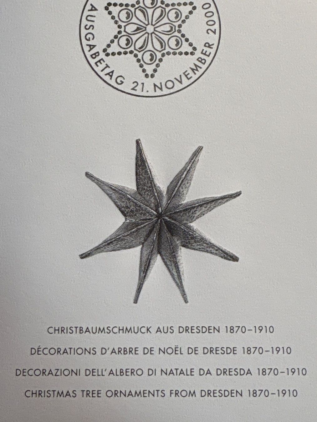 Tutti i francobolli: Winterliche Weihnachtskarte mit Briefmarke, 2000, Bern. – Usato da Ibach venduto da lisch3 2