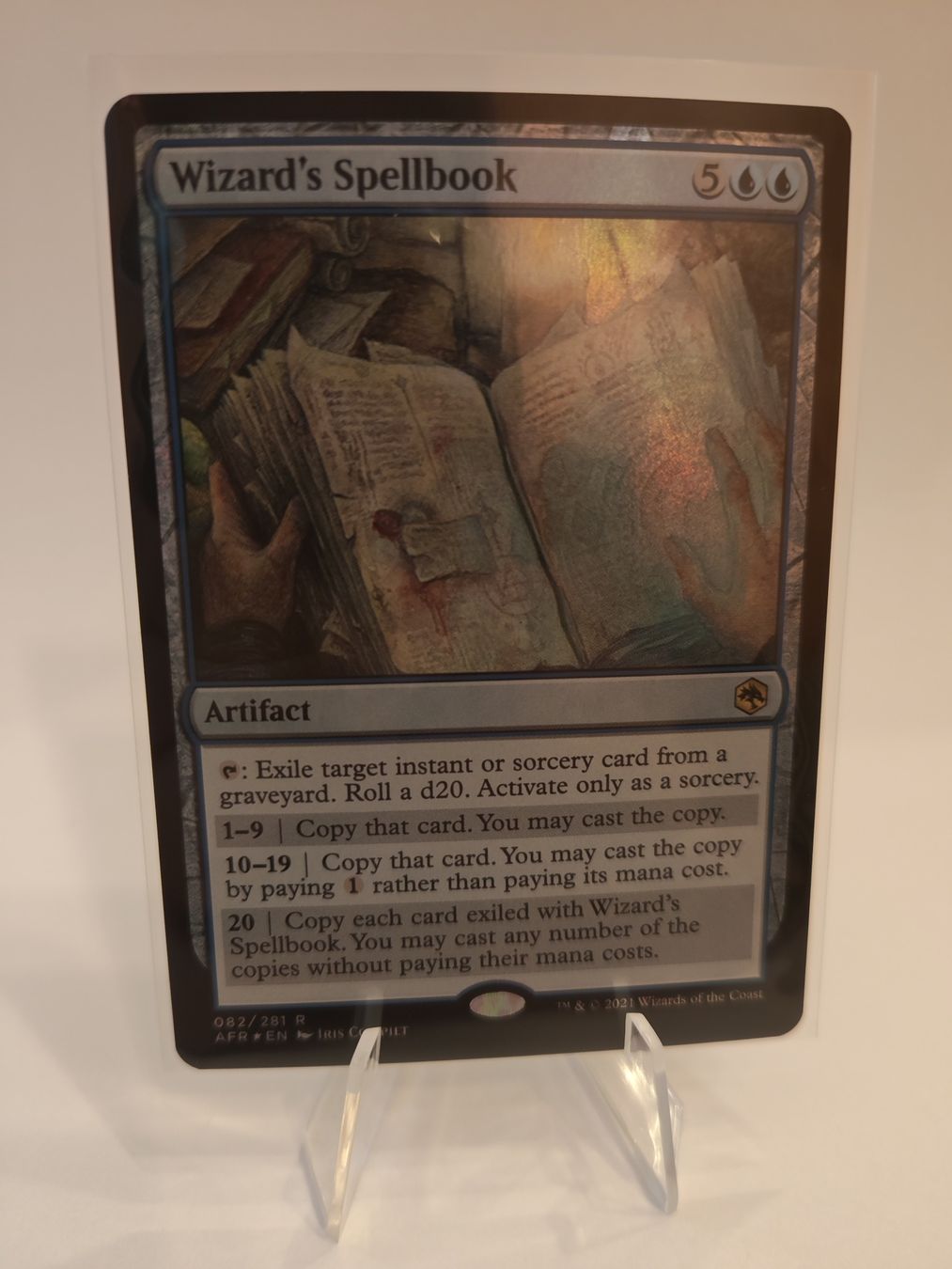 Magic The Gathering Carte collezionabili: Magic Wizard's Spellbook 082/281 R – Nuovo (secondo la descrizione) da Arbon venduto da Printify3D