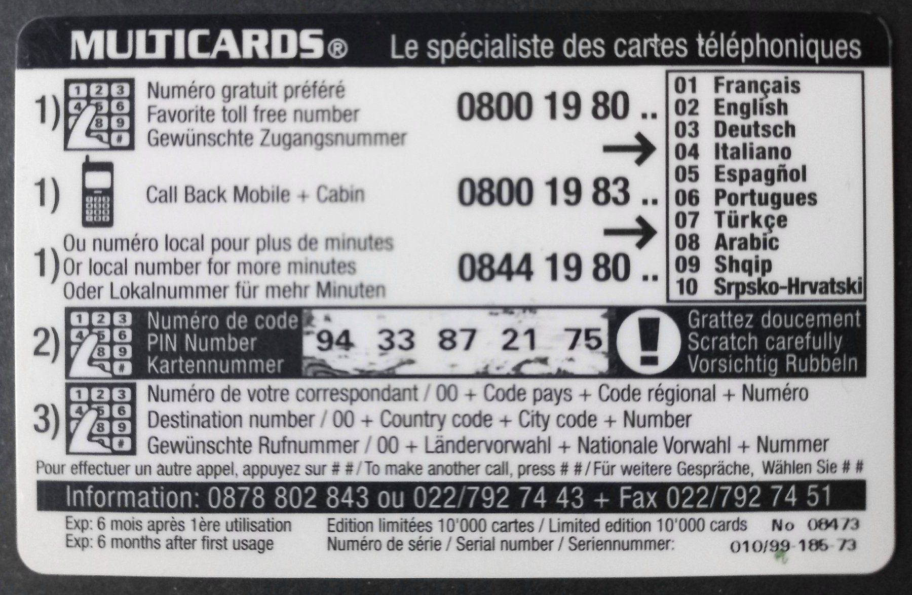 Telefon- & Taxkarten: Taxcard - Phonecard - Multicard - CH – Gebraucht aus Niederuzwil von lubimaja 1