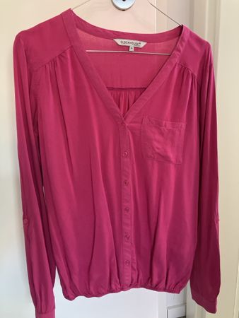 Camicetta Clockhouse fucsia tg M (S)