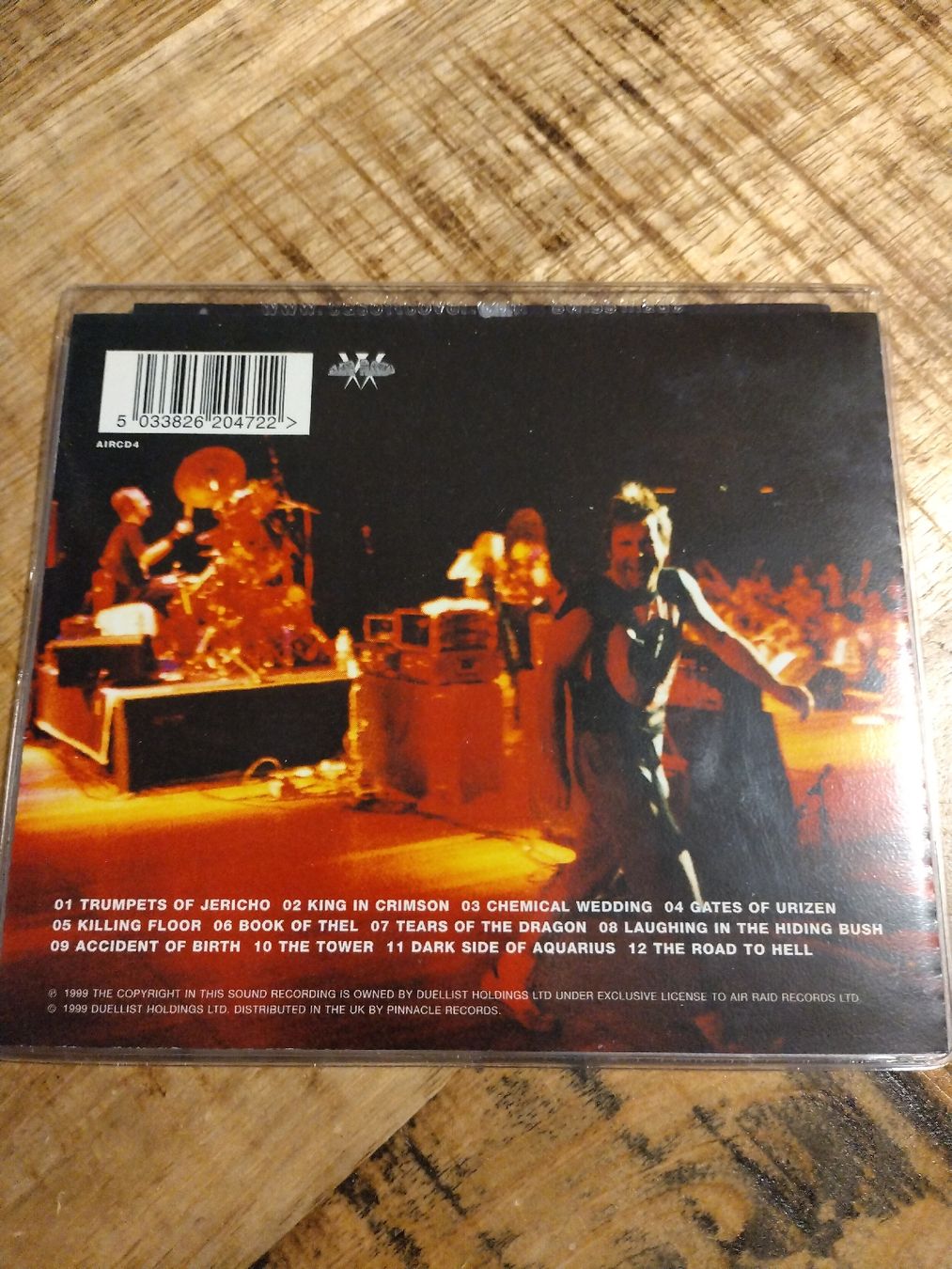 CD: Bruce Dickinson - Scream For Me Brazil – Usato da Menznau venduto da khold82 1