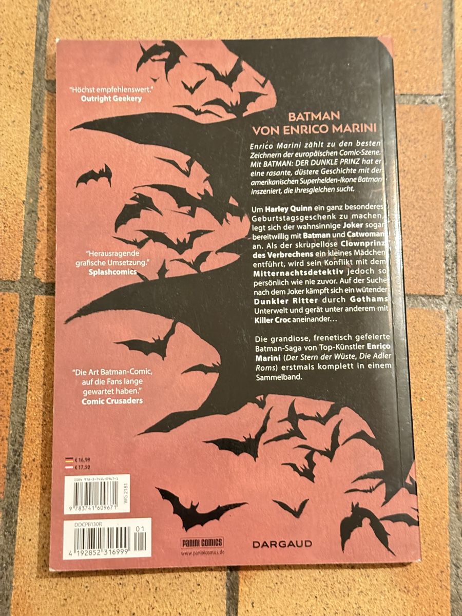 Fumetti: Batman: Der Dunkle Prinz DC Comic – Usato da Allschwil venduto da Collector.Shop.Swizz 3
