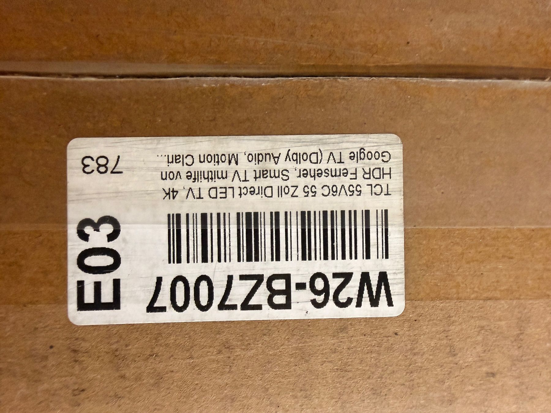 Appareils TV: Fernseher 55 Zoll TCL 4K HDR – Neuf (Voir description) à Willisau par en-et 8