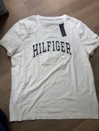 Tommy Hilfiger T-Shirt weiss Grösse L mit Etikett 