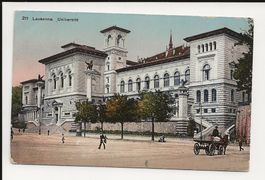 AK 1916 Lausanne Universität 🤓