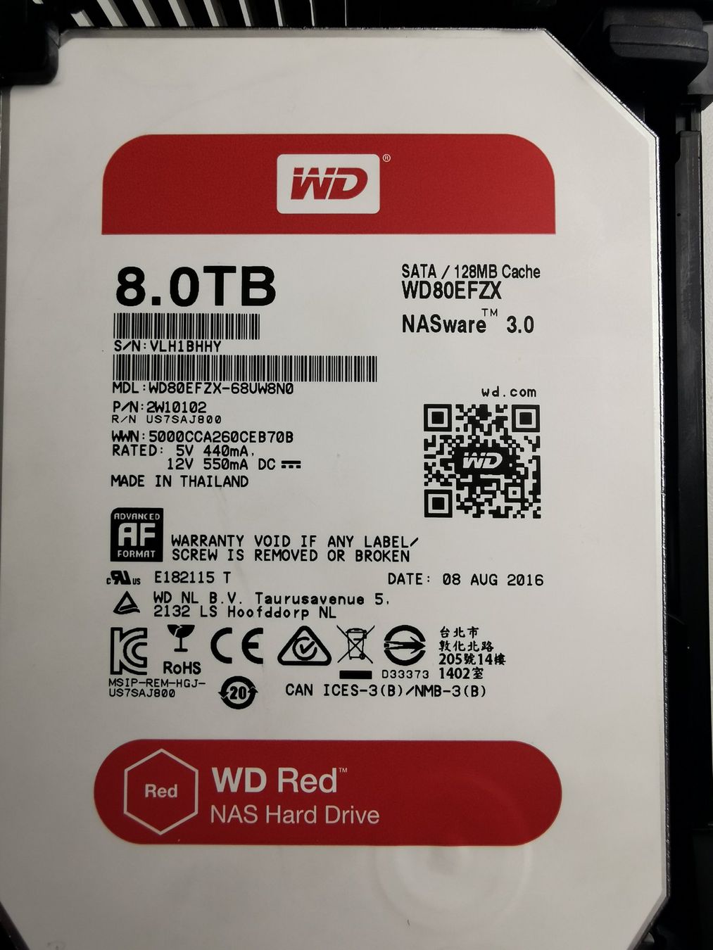 Harddisks: WD Elements mit  WD Red HDD 8TB – Gebraucht aus Pfäffikon ZH von Eichghost 1