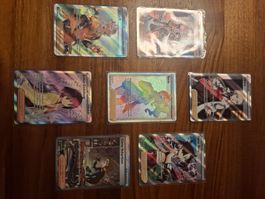 Pokémon Karten Set 7 Stk guter Zustand