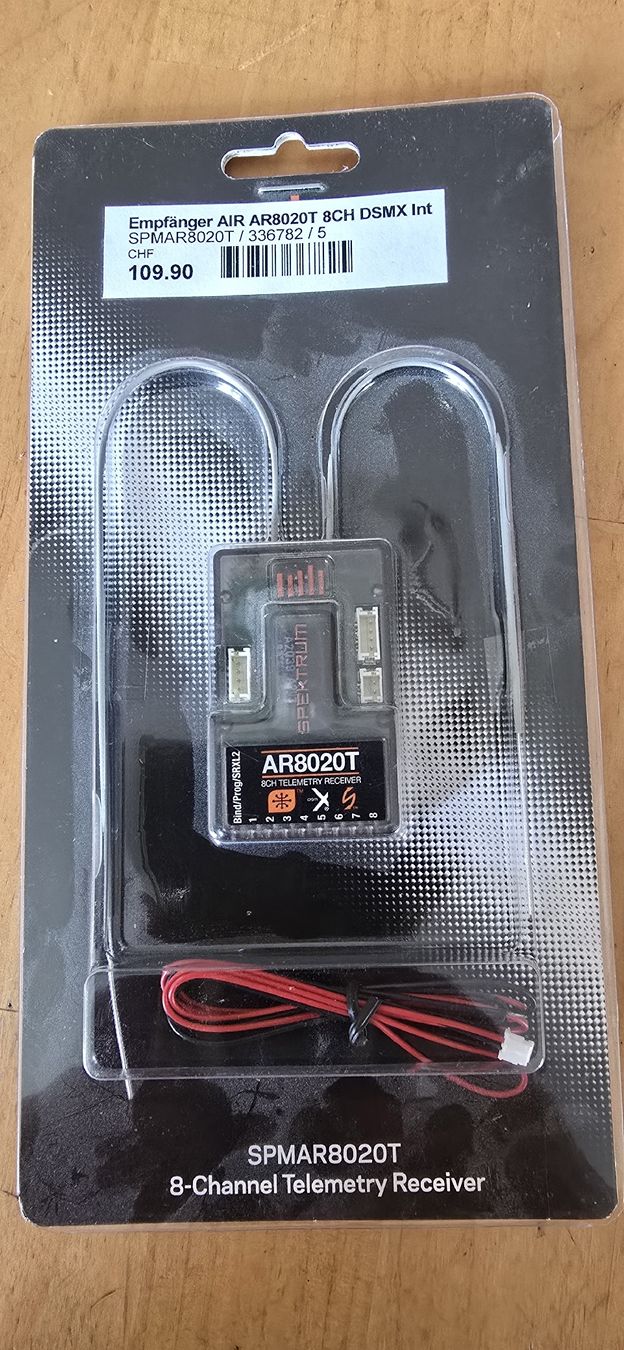 Spektrum Ricevitori: Spektrum AR8020T Empfänger  – Nuovo e nell'imballaggio originale da Dottikon venduto da Easyrider81