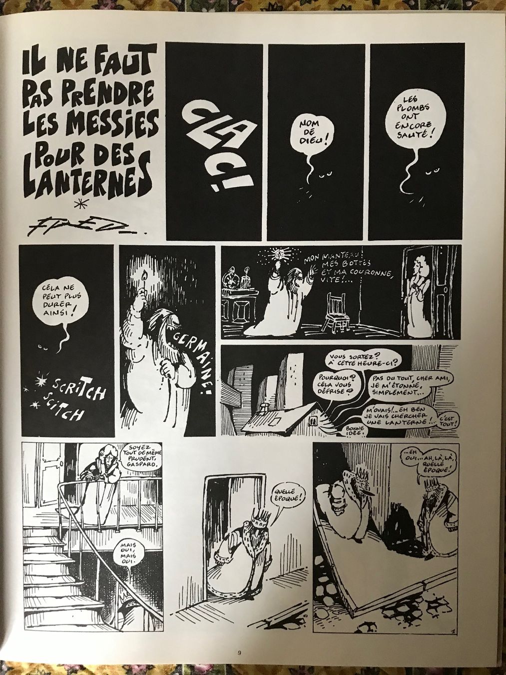 Comics: PARADE - de Fred (avec dédicace et dessin) – Gebraucht aus Commugny von MCapital 4