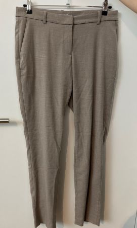 H&M Stoffhose Damen, grau-beige, Grösse 38