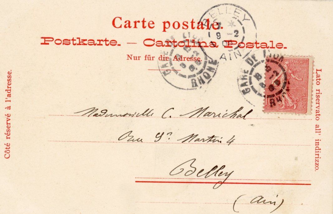 Ansichtskarten: Bern  BE  mit SUCHARD  -  Pferdekutsche    um  1 9 0 2 – Gebraucht aus Brig von Valcards54 1