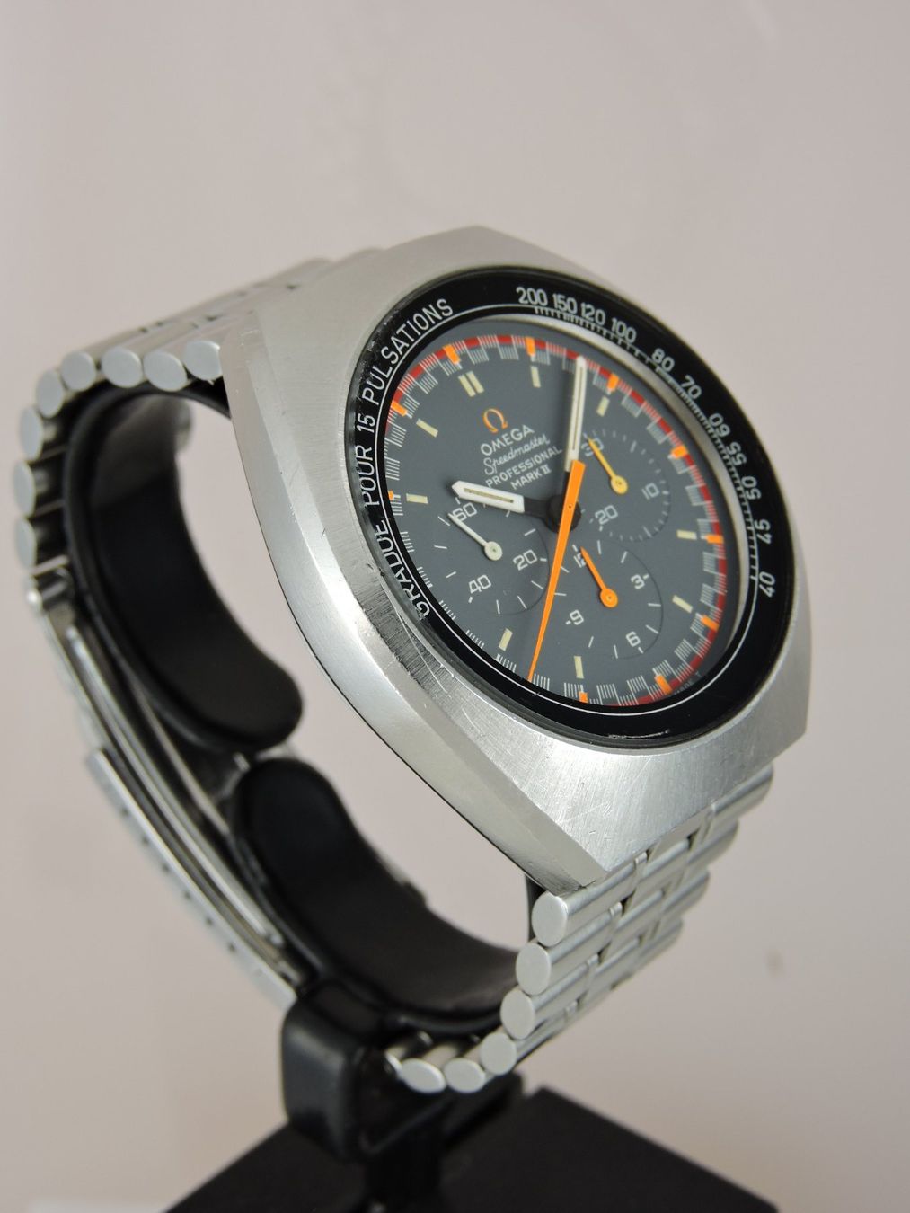 Omega Orologi: 1971 Omega Speedmaster Mark II Pulsations, Racing - Serviced – Usato da Bern venduto da Vintage-Oyster 2