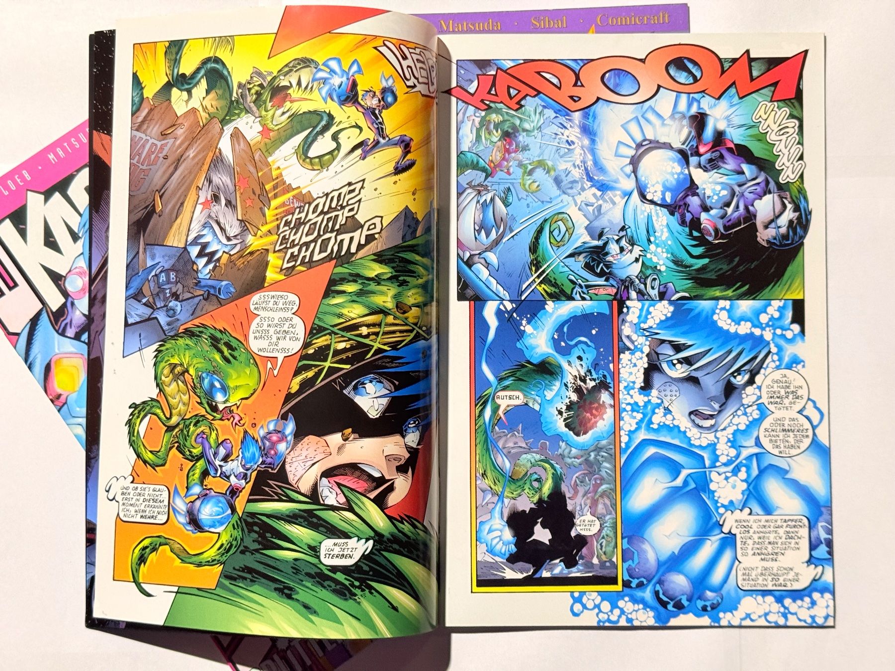 Fumetti: Kaboom Comic-Hefte, #1-3 total. Splitter Verlag, Top Zustand – Nuovo (secondo la descrizione) da Zuerich venduto da SonderArt-Wertgut 3