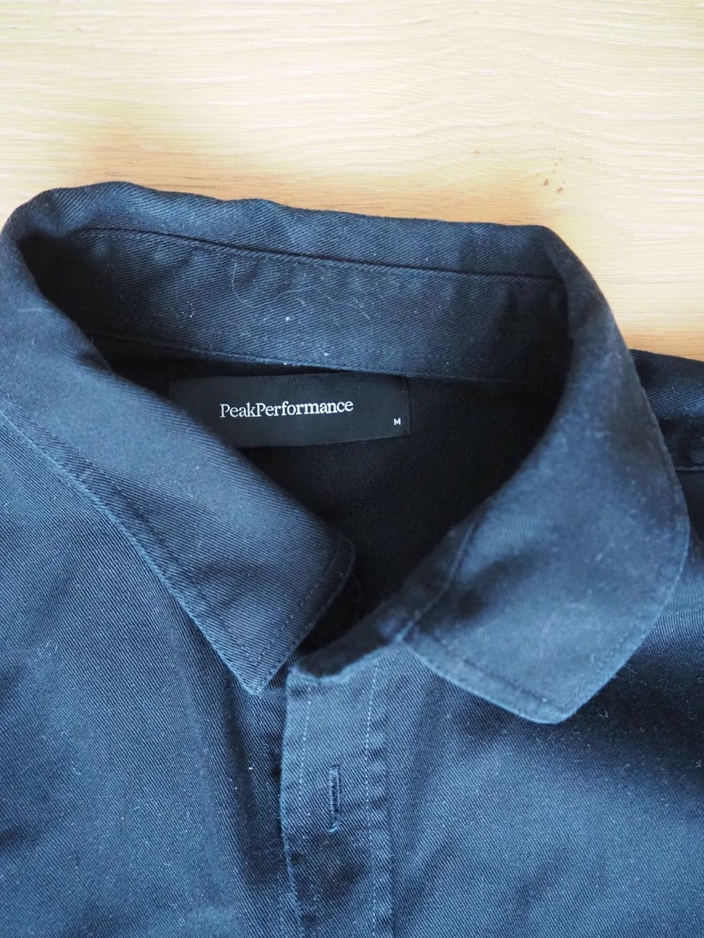 Peak Performance Camicie: Peak Performance Hemd, Herren, Gr. M schwarz – Usato da Engelberg venduto da gus_l6zx 2