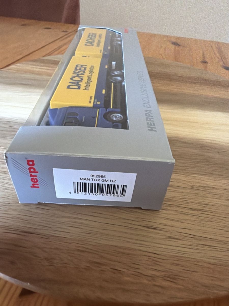 Herpa Kit di modellismo & Modellini statici: MAN TGX von Dachser  – Nuovo e nell'imballaggio originale da Ebikon venduto da MiaSophia01 1