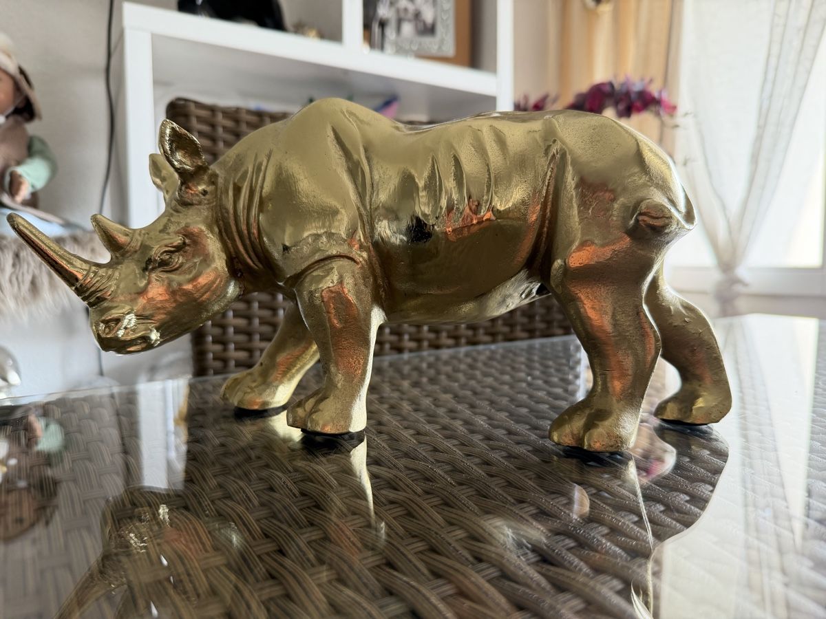 Tutte le decorazioni: Nashorn Figur Messing ,Metall Dekoration  – Nuovo (secondo la descrizione) da Emmenbrücke venduto da Dior09 4
