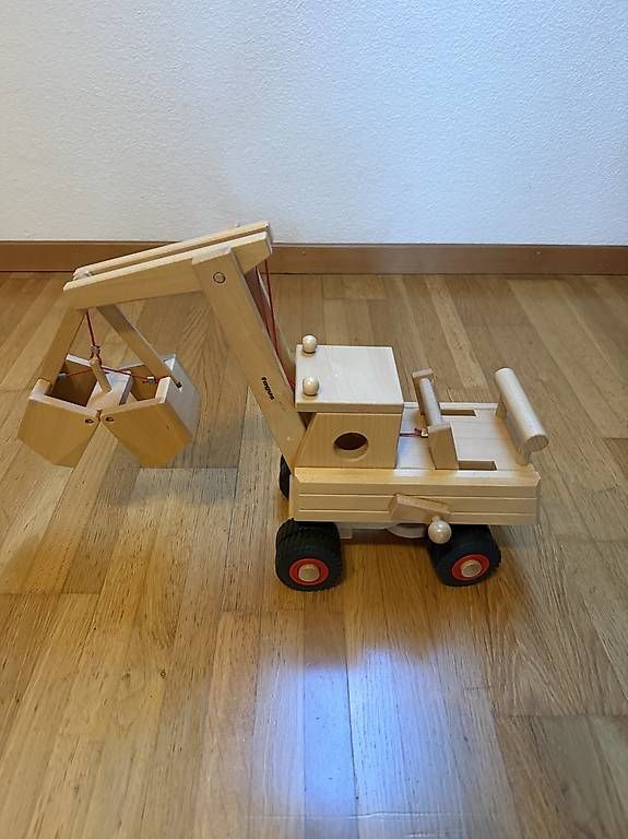Holzartikel: Fagus Holz Bagger ungebraucht  – Neu und originalverpackt aus Uitikon Waldegg von ajluethi74 4