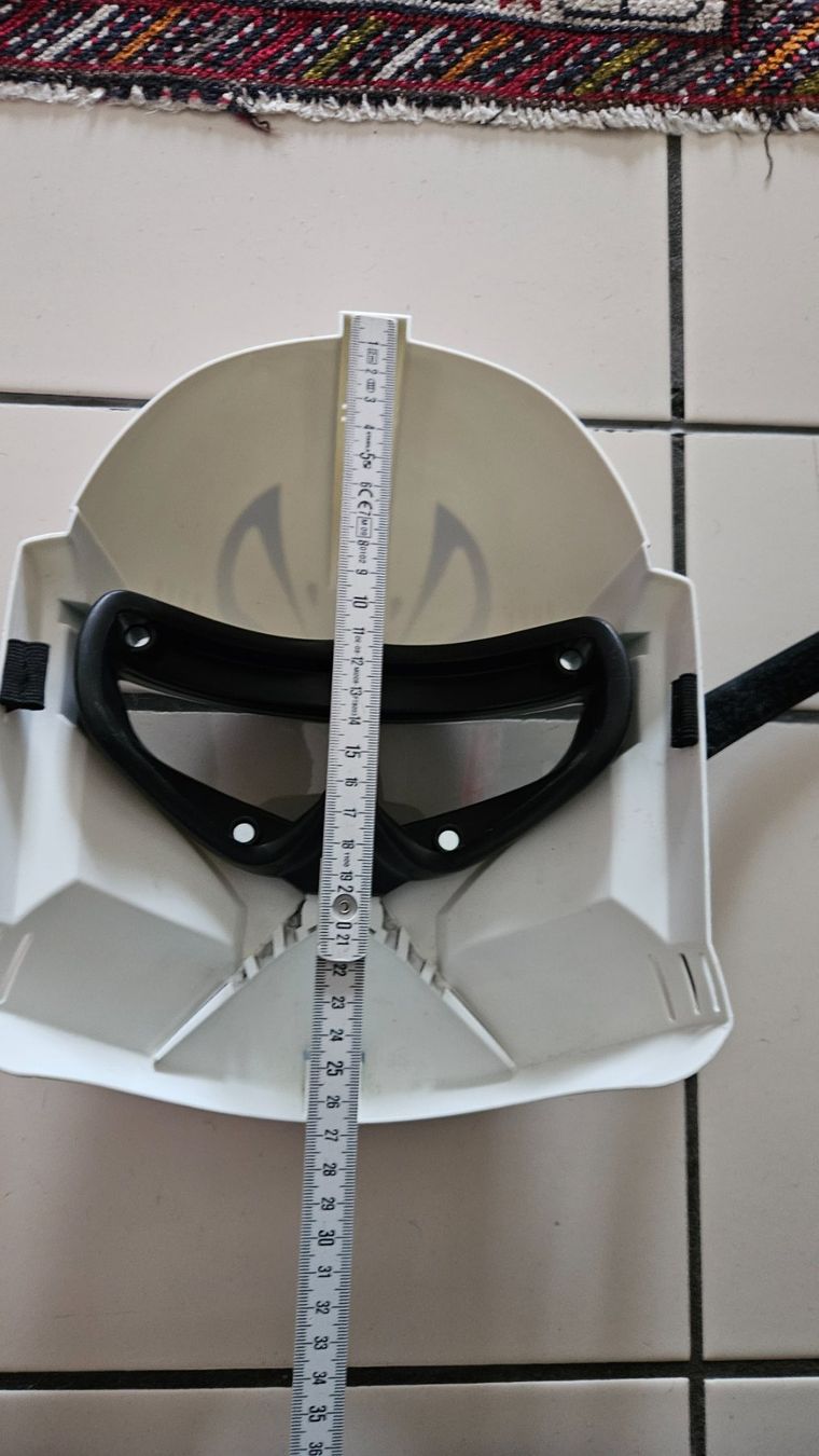 Maschere: Maschera di plastica "clone trooper" Star Wars – Usato da Melano venduto da H-Sara 2
