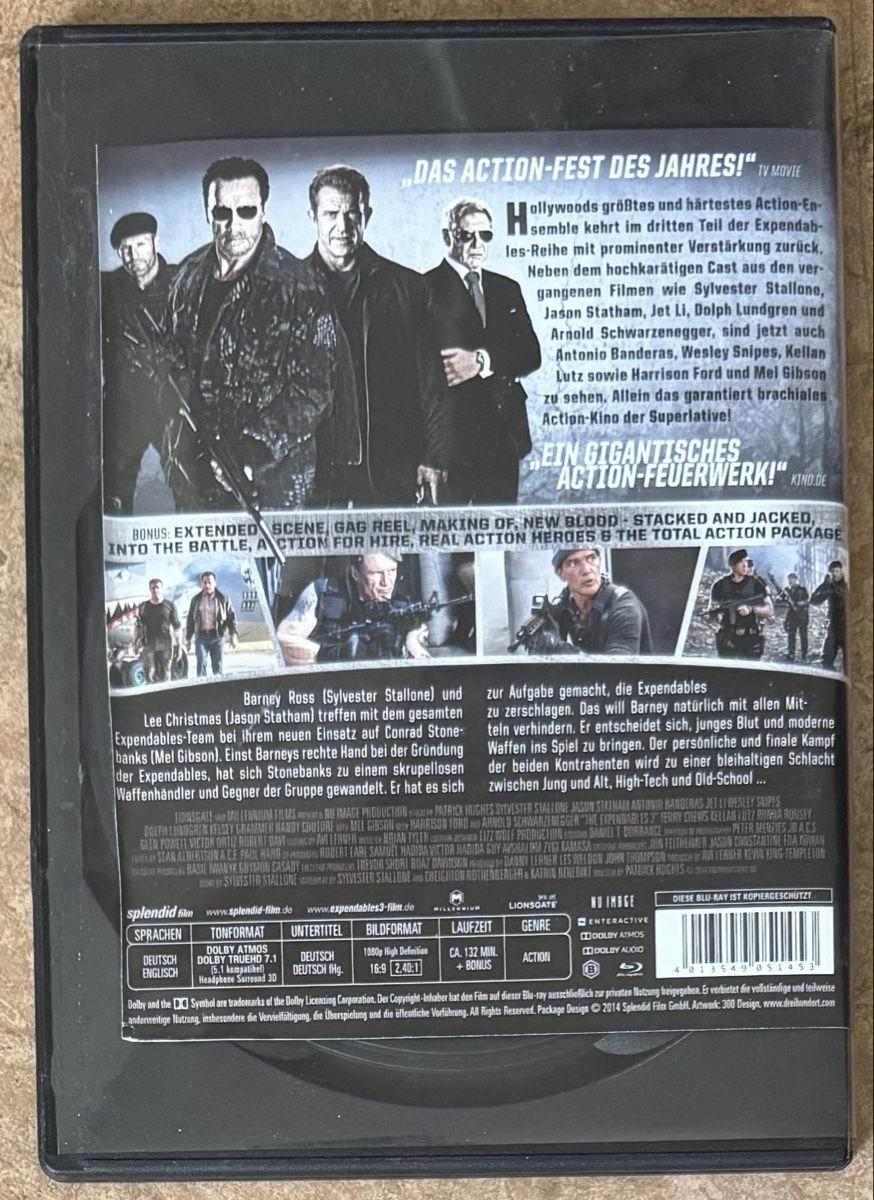 Tous les DVDs: THE EXPENDABLES 3 – Neuf (Voir description) à Dietikon par AndreaSch01 1
