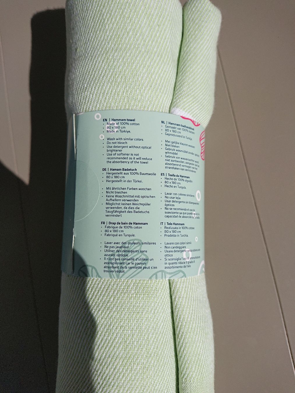 Badetücher: Drap de bain Hammam – Neu und originalverpackt aus Lentigny von ti_2020 2