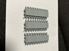 LEGO 60x Platte 1x2 mit Clip (63868)