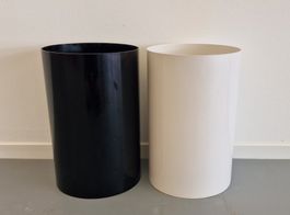 Space Age Design, 2 Papierkörbe, Kartell, Gino Colombini, 70