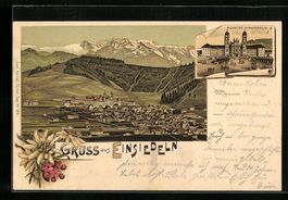 Litho Einsiedeln, Kloster Einsiedeln, Ge