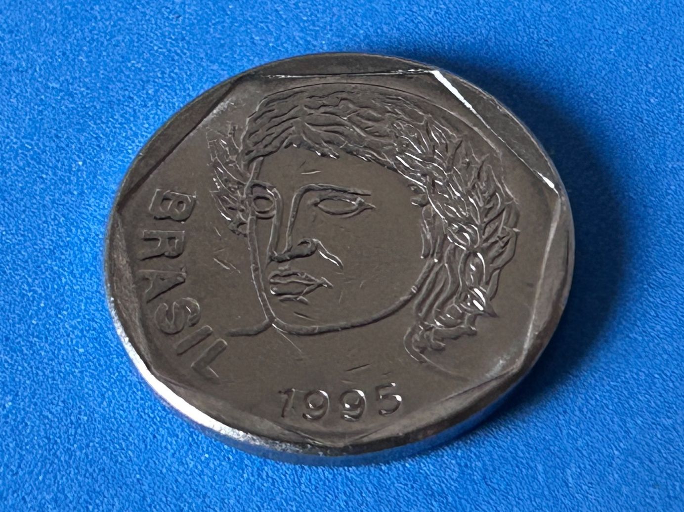 Tutti le monete: Brazil - 25 Centavos 1995 – Usato da Corcelles NE venduto da AJKader 1