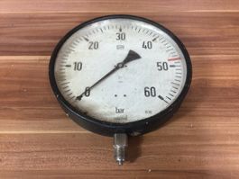 Sehr grosses Manometer Druckmesser Bar für Bastler