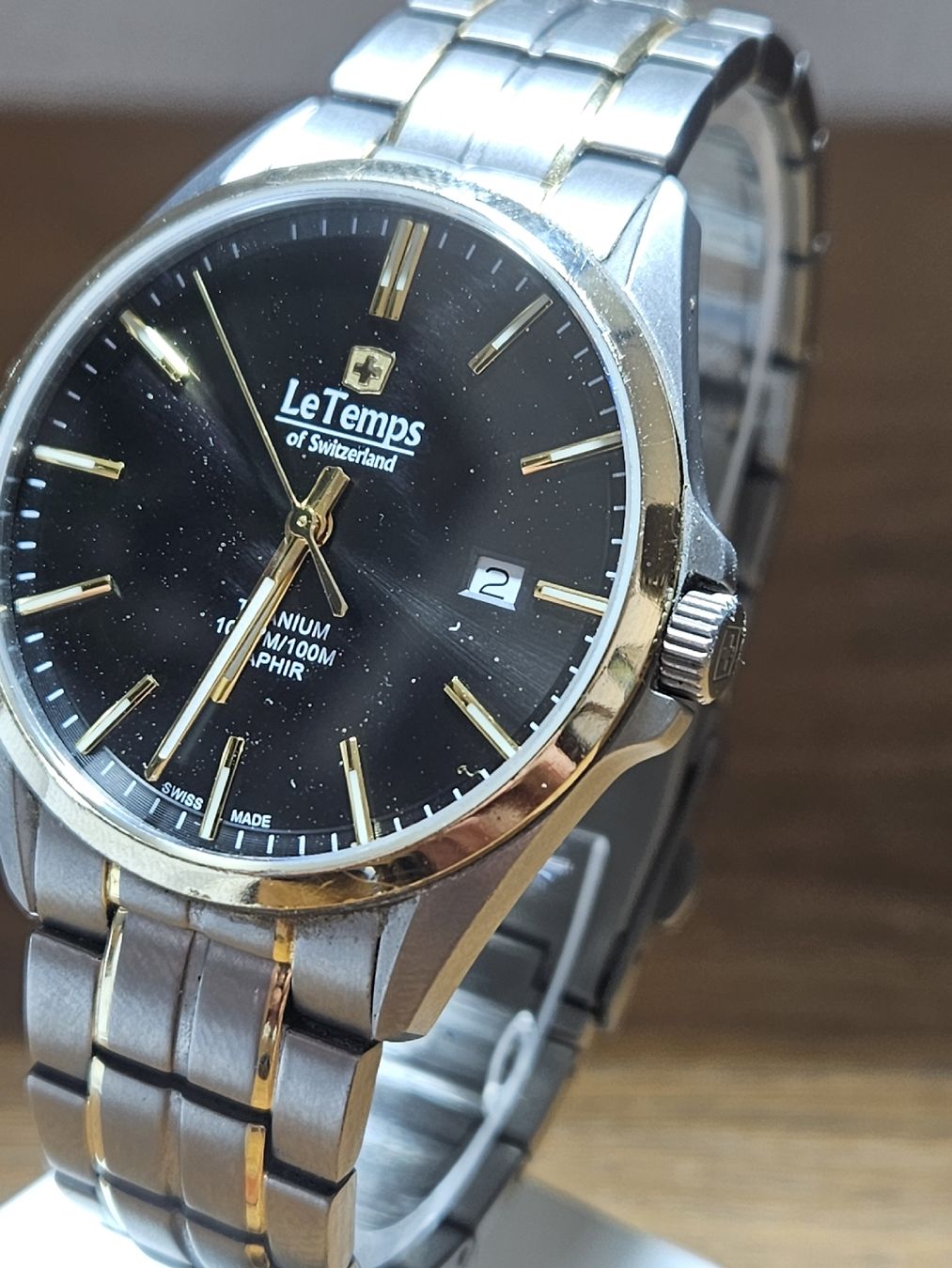 Orologi: Le Temps Titanium Herrenuhr 39mm – Usato da Flamatt venduto da pie_f9zm 8