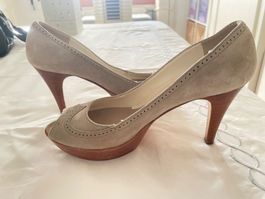 Chaussures ouvertes talon bois Fratelli Rossetti