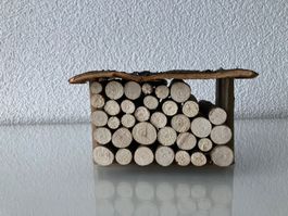 Krippenzubehöhr, Holzbeige, Deko