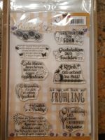 Textstempel Frühling